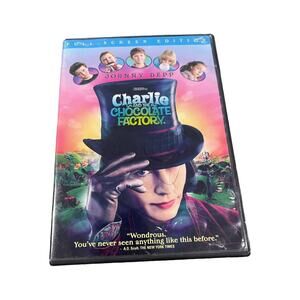 Charlie and the Chocolate Factory (DVD, 2005, Full Frame)